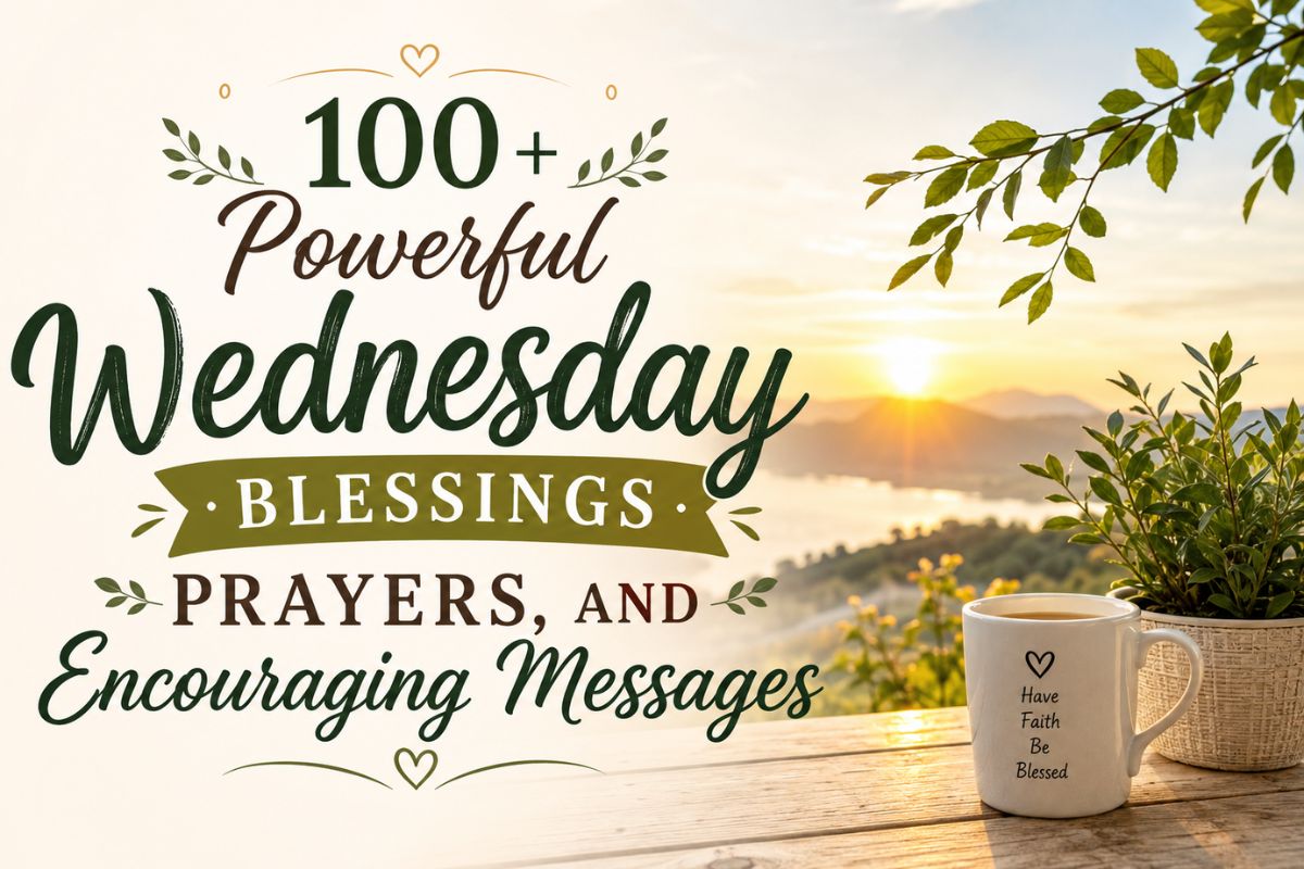 100+ Powerful Wednesday Blessings, Prayers, and Encouraging Messages