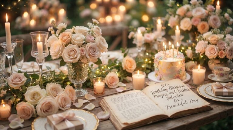 100+ Birthday Blessings, Prayers, and Wishes for a Beautiful Day