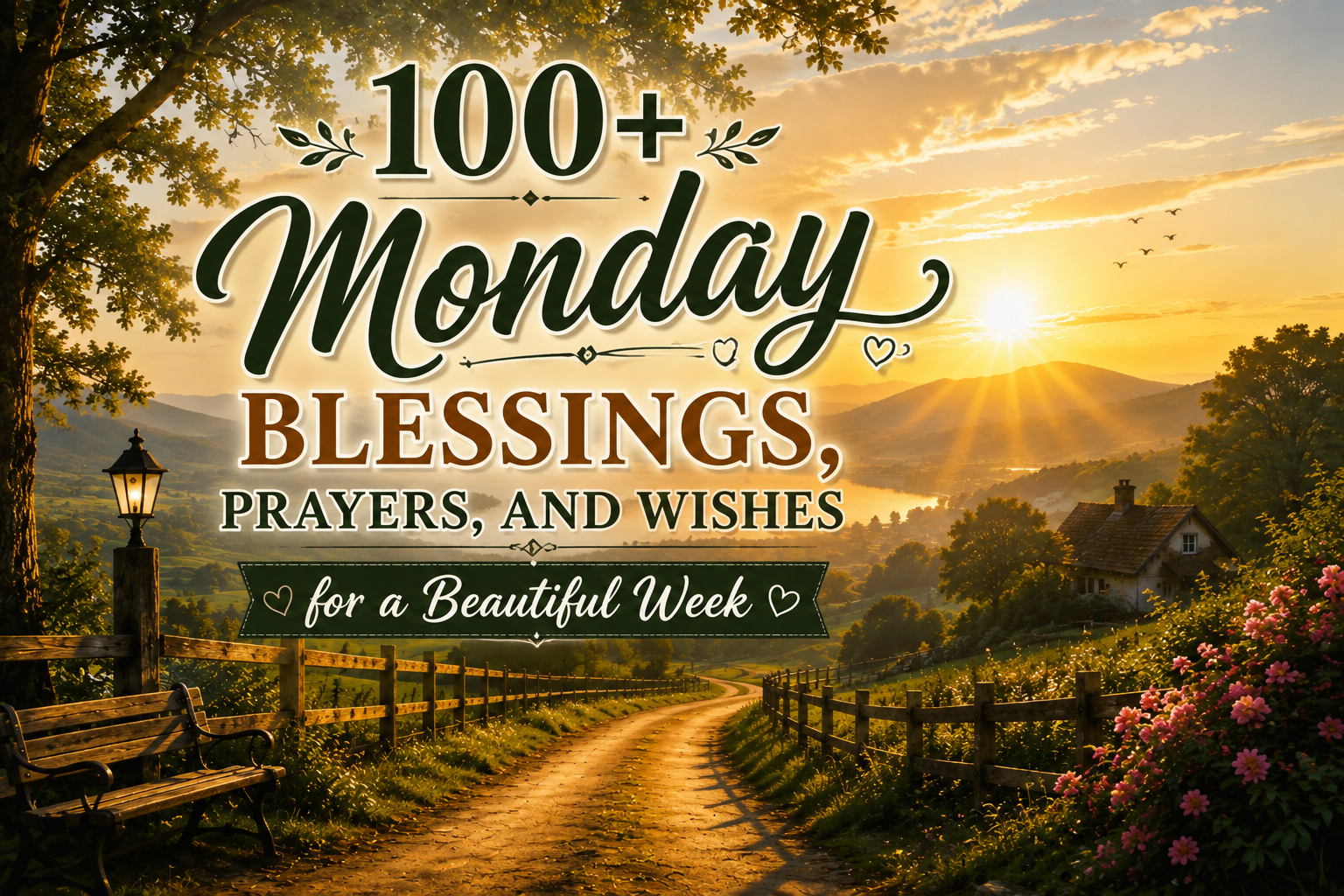 100+ Monday Blessings, Prayers, and Wishes for a Beautiful Week