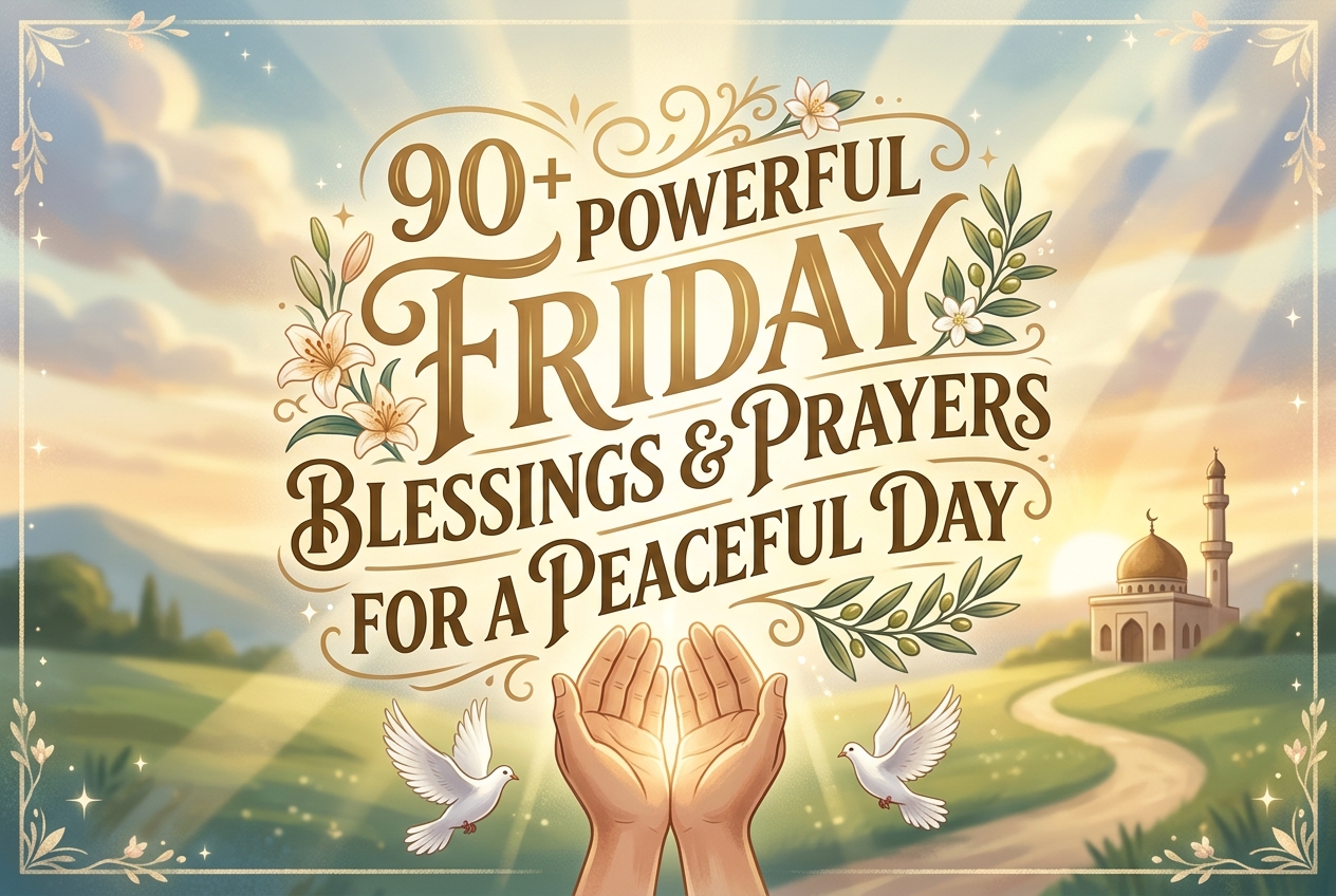 90+ Powerful Friday Blessings and Prayers for a Peaceful Day