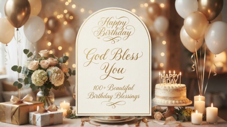Happy Birthday God Bless You: 100+ Beautiful Birthday Blessings